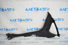 Rear pillar trim front right Chrysler 200 15-17 black, wiped