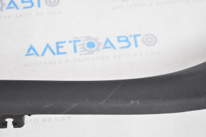 Rear pillar trim front right Chrysler 200 15-17 black, wiped