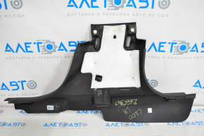 Center pillar trim lower left Chrysler 200 15-17 black, scratches