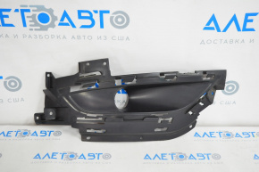 Bumper grille right Chrysler 200 15-17 under fog lights, without chrome
