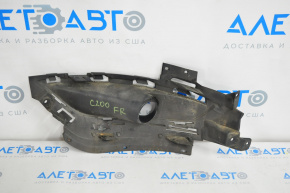 Bumper grille right Chrysler 200 15-17 under fog lights, without chrome