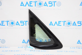 Window blind glass rear left Chrysler 200 15-17 black gloss