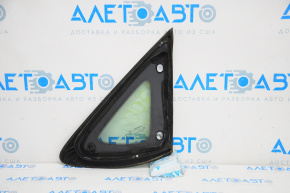 Window blind glass rear left Chrysler 200 15-17 black gloss