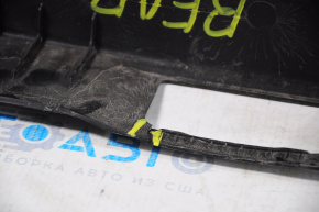 Lower boot door trim Ford Focus mk3 15-18 rest 5d black, scratches, break, abrasion