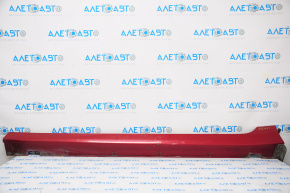 Left threshold Hyundai Sonata 15-17 SE red, broken fastening