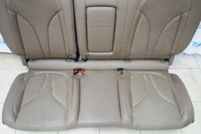 Rear row of seats 2 row Lincoln MKC 15-19 leather brown, dry cleanable