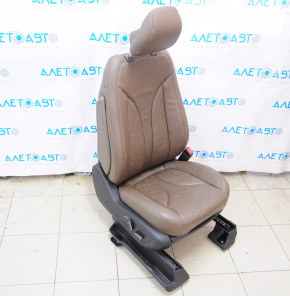 Passenger seat Lincoln MKC 15-16 with airbag, electric, with ventilation, brown leather, dry-cleanable