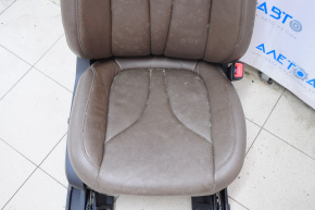 Passenger seat Lincoln MKC 15-16 with airbag, electric, with ventilation, brown leather, dry-cleanable