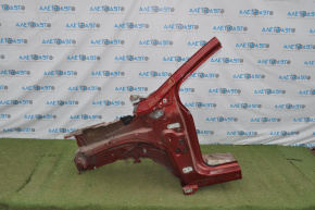 Front left quarter Lincoln MKC 15-19 red