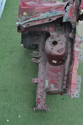 Front left quarter Lincoln MKC 15-19 red
