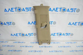 Center pillar trim upper belt left Toyota Sequoia 08-16 beige, worn