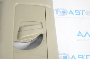 Center pillar trim upper belt left Toyota Sequoia 08-16 beige, worn