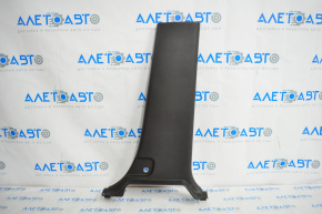 Center pillar trim lower right Toyota Sequoia 08-16 black, scratches