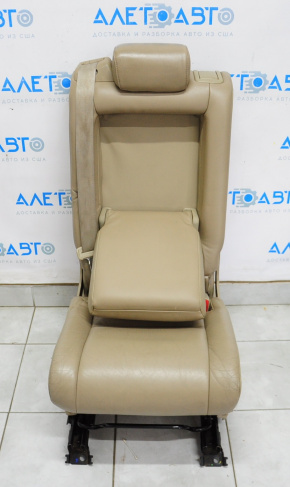 Seat 2 row central Toyota Sequoia 08-16 leather beige