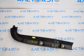 Left trunk door trim Toyota Sequoia 08-16 black, scratch