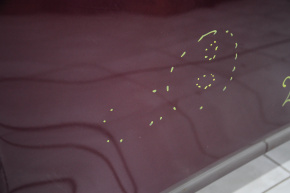 Hood bare Toyota Sequoia 08-16 red 3Q7, pokes