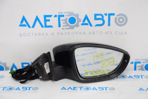 Side mirror right complete VW Passat b8 16-19 USA 5 pins, turn signal, black