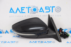Side mirror right complete VW Passat b8 16-19 USA 5 pins, turn signal, black