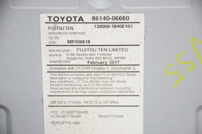 Toyota Camry V55 15-17 USA Radio Display Player