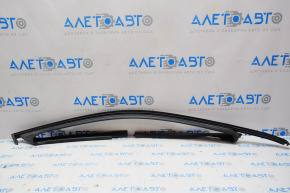 Upper front left door molding for VW Passat b7 12-15 USA, chrome with glass seal