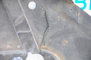 Front bumper protection Ford Focus mk3 15-18 rest breaks, crack