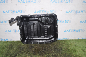 Oil pan automatic transmission Hyundai Sonata 15-19 2.4 under heat exchanger