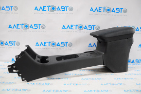 Console central armrest and cup holders Mitsubishi Outlander 14-18 black, scratched