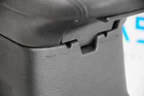 Console central armrest and cup holders Mitsubishi Outlander 14-18 black, scratched