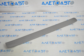 Door sill trim front right inner Toyota Camry v55 15-17 usa gray, worn