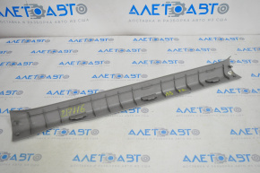 Door sill trim front right inner Toyota Camry v55 15-17 usa gray, worn
