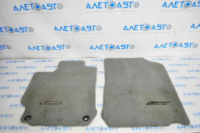 Set of mats Toyota Camry v55 15-16 usa cloth gray, for dry cleaning