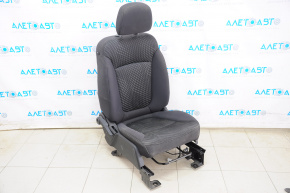 Passenger seat Dodge Journey 11-17 without airbag, fur, cloth black