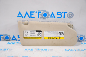 Mitsubishi Outlander 14-15 beige left visor