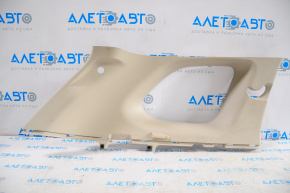 Rear pillar trim left Mitsubishi Outlander 14-20 beige, scratches