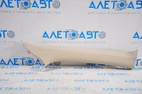 Front pillar trim upper right Mitsubishi Outlander 14-15 plastic beige