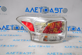 Light outer wing left Mitsubishi Outlander 14-15 usa dorest halogen, scratches