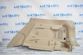 Right arch trim Nissan Rogue 14-16 beige, under 2 rows scratches, without overlay