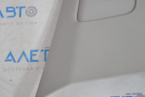 Center pillar trim upper belt right VW Jetta 19-24 gray, plastic turned white