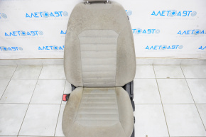 Driver's seat Ford Fusion mk5 17-18 without airbag, fur, gray cloth, dry-cleanable, rusty