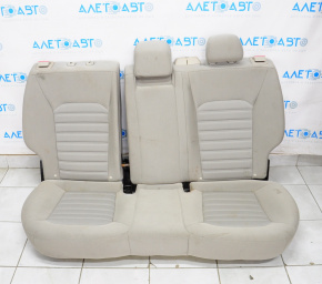 Rear row of seats 2 row Ford Fusion mk5 17-20 cloth gray, no 1 headrest, for dry cleaning