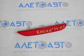 Reflector reflector rear bumper right Nissan Rogue 14-16 broken