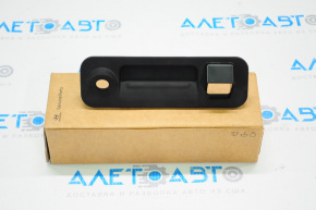 Trunk opening handle with button Hyundai Sonata 15-17 under camera