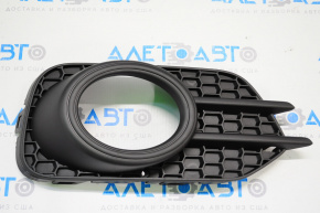 Bumper grille right VW Tiguan 12-17 rest under fog lights
