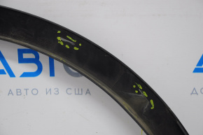 Front left wing arch trim Ford Escape MK3 13-16 pre-restoration crack, broken fasteners