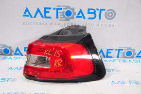 Lamp outer wing right Jeep Cherokee KL 14-18 pre-rest, broken glass