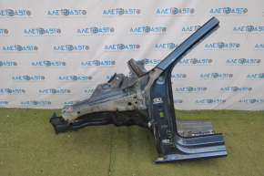 Front quarter left VW Jetta 19-24 blue