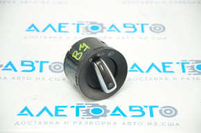 Light control VW Passat b7 12-15 USA without fog lights, with auto light