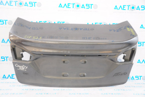 Ford Fiesta 14-19 4d trunk lid without spoiler, graphite J7