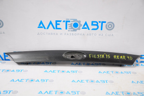 Ford Fiesta 11-19 4d trunk lid molding without emblem