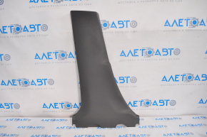 Center pillar trim lower left Toyota Prius 30 10-11 dark gray, worn